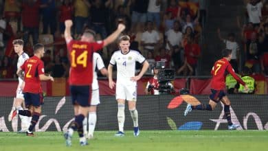 Espanha fica pr&oacute;xima da Eurocopa ao devolver vit&oacute;ria contra Esc&oacute;cia em casa
