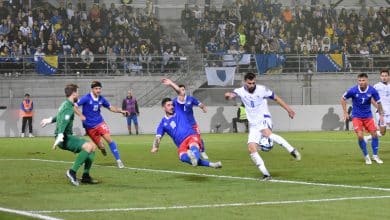 B&oacute;snia passa f&aacute;cil por Liechtenstein, que segue zerada nas eliminat&oacute;rias da Eurocopa
