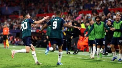 Com gola&ccedil;o e assist&ecirc;ncia, Gabriel Jesus decide na vit&oacute;ria do Arsenal sobre o Sevilla