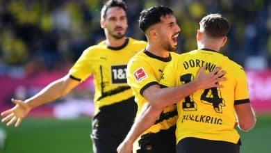O Borussia Dortmund sofreu, mas superou o Union Berlin em jogo aberto e com VAR muito ativo