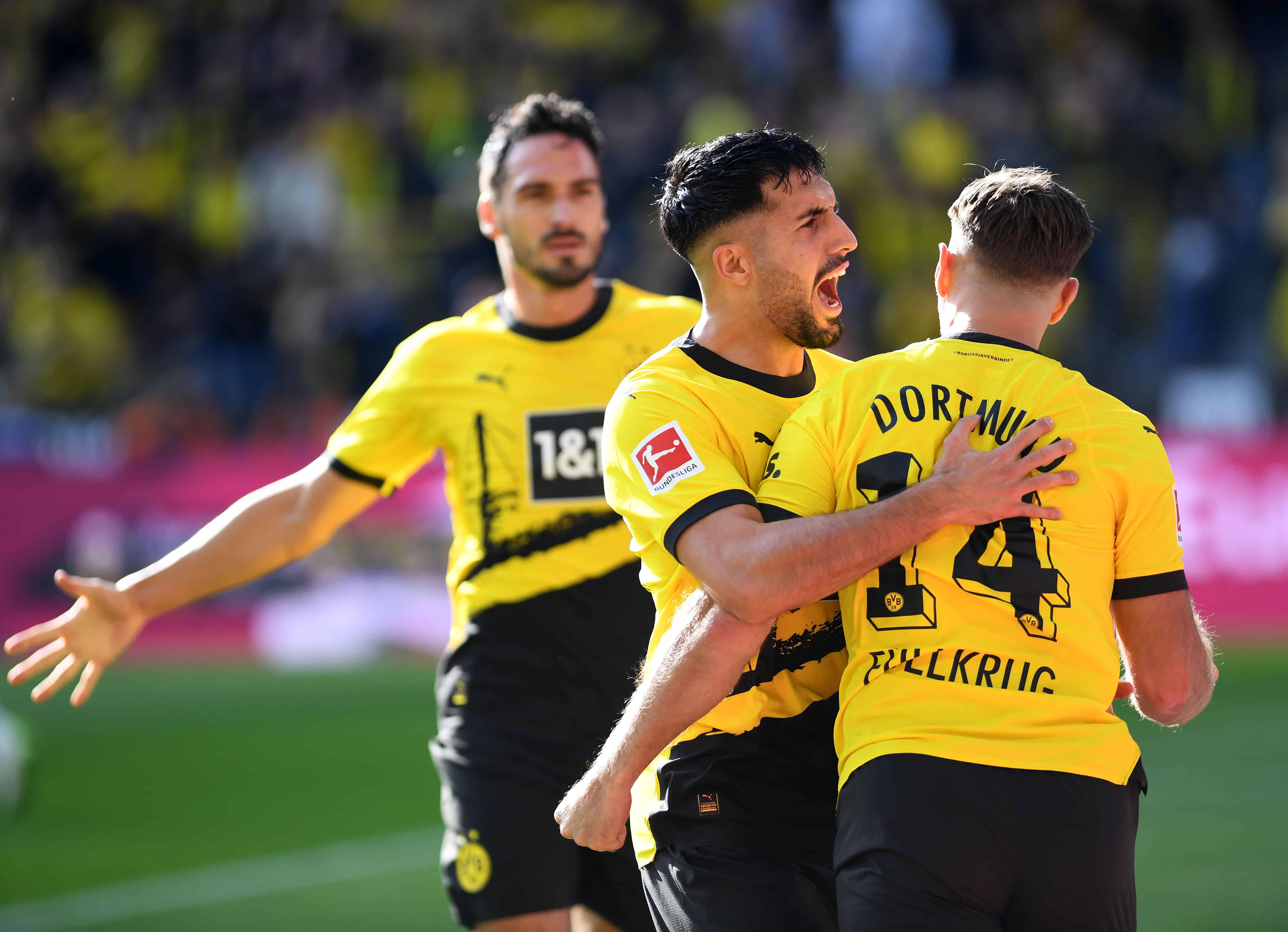 O Borussia Dortmund sofreu, mas superou o Union Berlin em jogo aberto e com VAR muito ativo