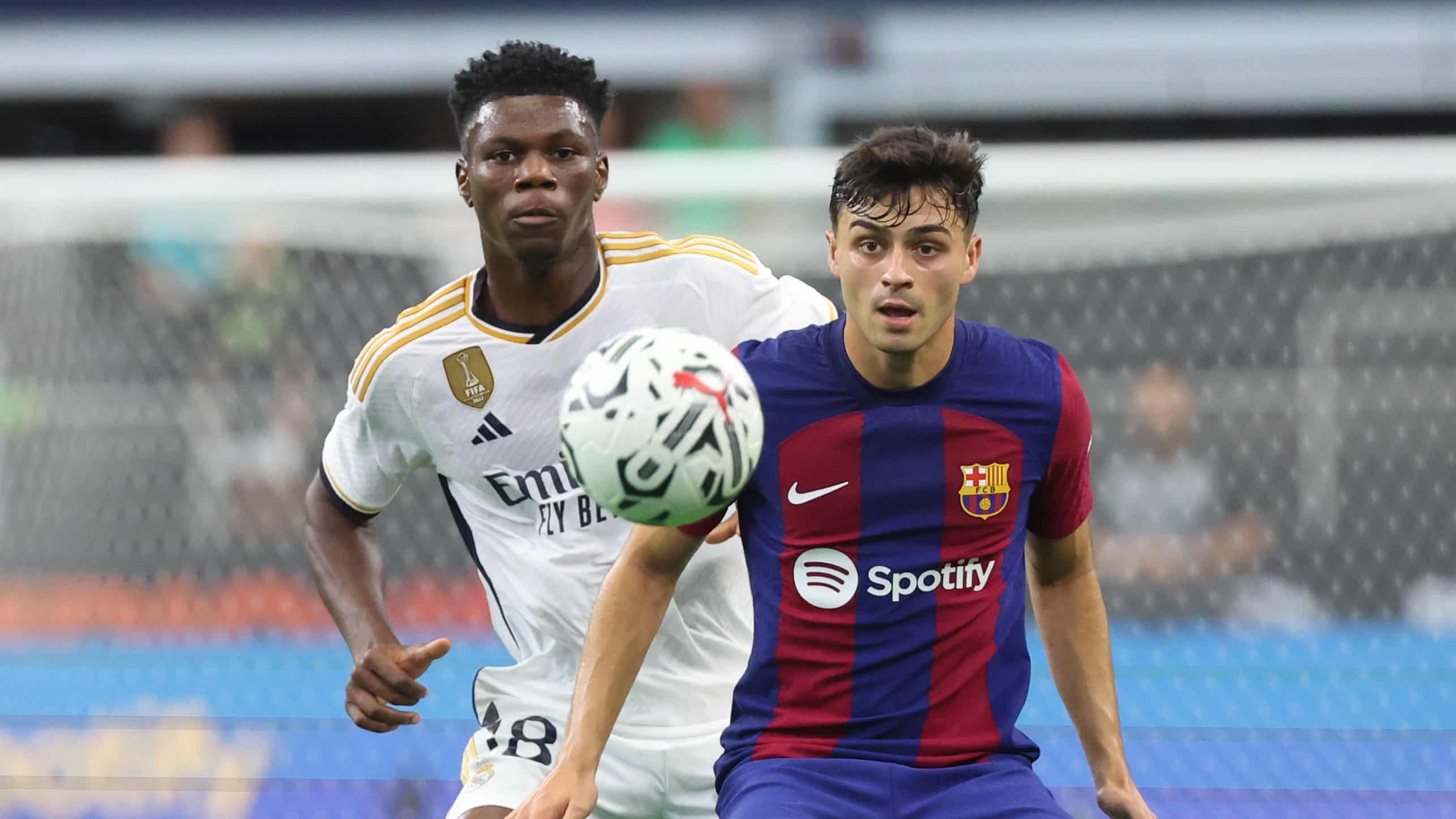 De pedido de tapa na cara de Vini a arbitragem, Barcelona x Real Madrid j&aacute; come&ccedil;ou fora dos gramados