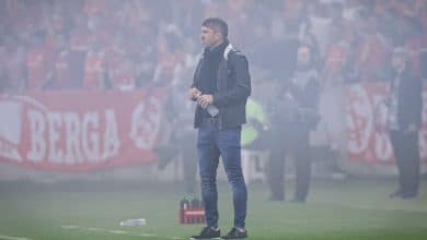 Abatido, Coudet diz que Internacional merecia a classifica&ccedil;&atilde;o contra o Fluminense: &lsquo;Falta de sorte&rsquo;