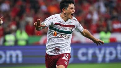 Os reencontros de Germ&aacute;n Cano na noite especial de Fluminense x Internacional