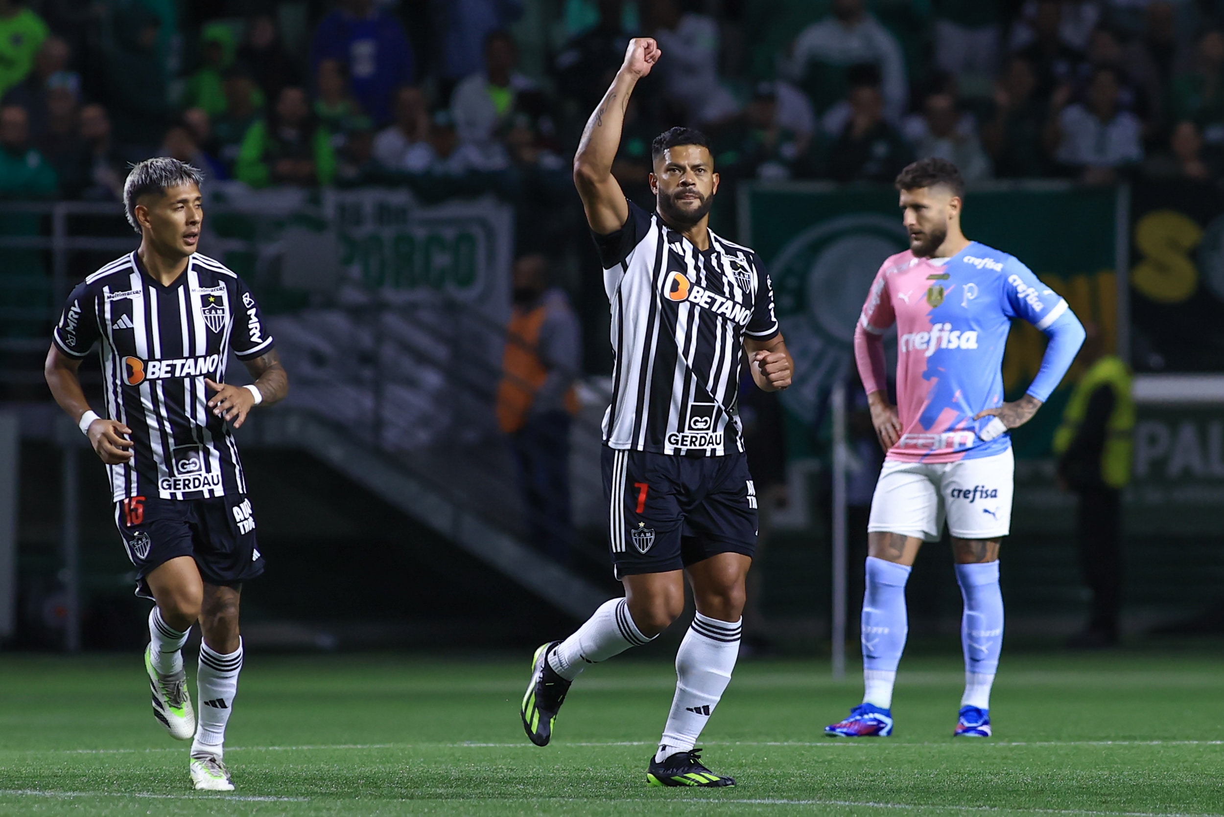 Lei do ex? Atl&eacute;tico-MG vence o Palmeiras em melhor partida sob o comando de Felip&atilde;o