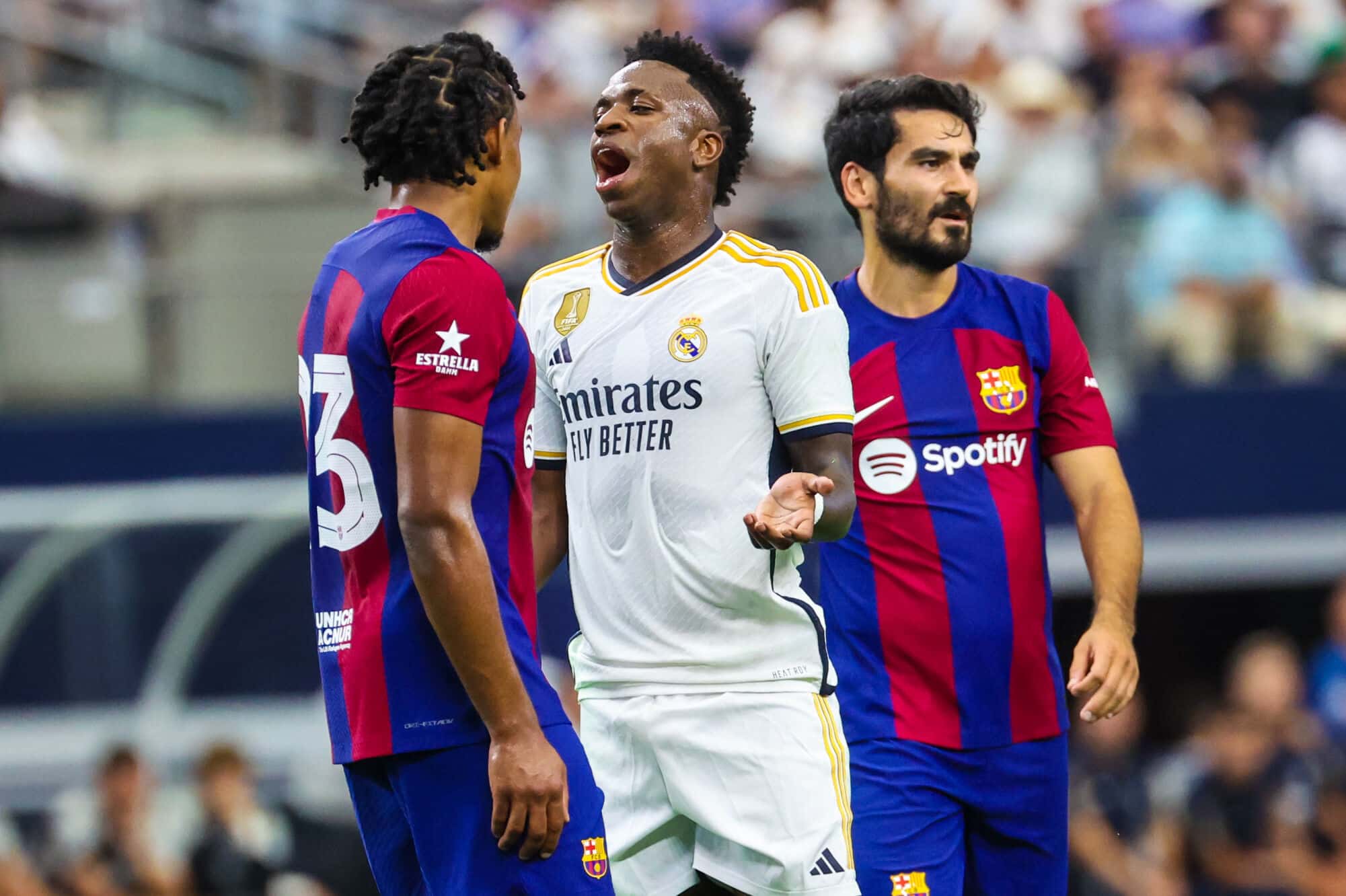 Barcelona x Real Madrid  fazem a final da Supercopa da Espanha Foto: (Icon Sport)
