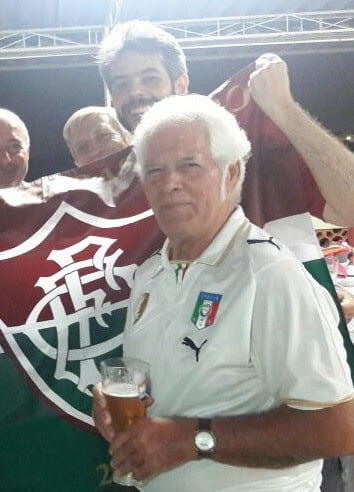 Antonio viu dos c&eacute;us a It&aacute;lia ser campe&atilde; da Euro em 2020, e Domenico acredita que a hora do Fluminense chegou em 2023 - Foto: Acervo Pessoal