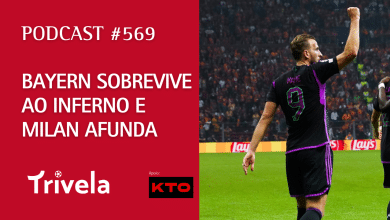 Podcast Trivela #569: Bayern sobrevive ao inferno e Milan afunda na Champions