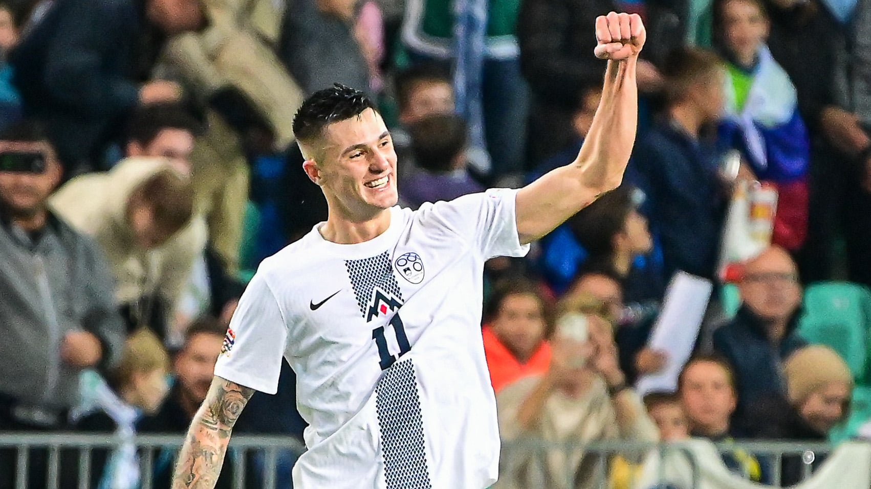 Sesko &eacute; decisivo contra a Finl&acirc;ndia e deixa a Eslov&ecirc;nia perto da Euro