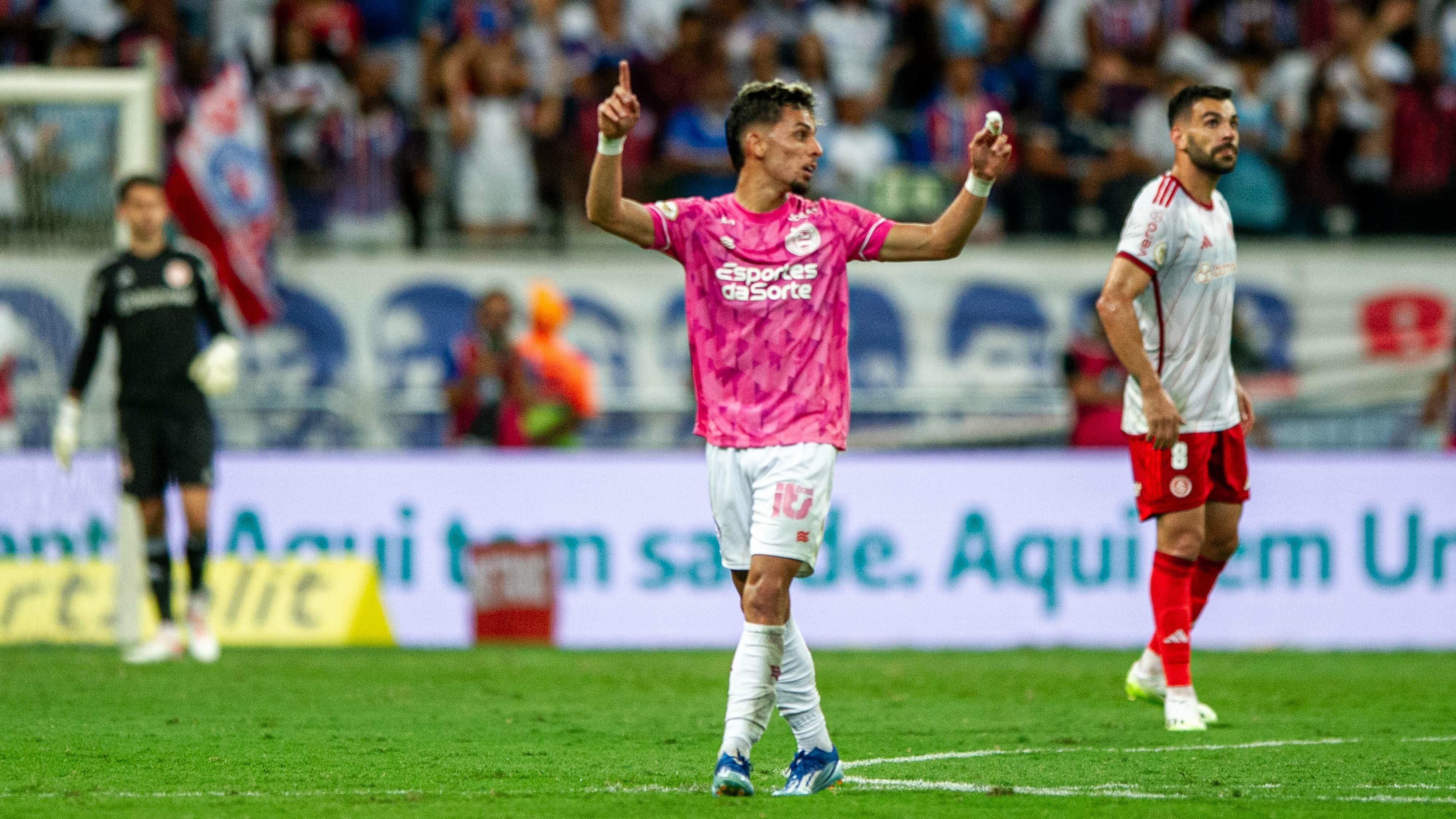 Bahia domina em casa e convida o Internacional para dif&iacute;cil luta contra o Z4