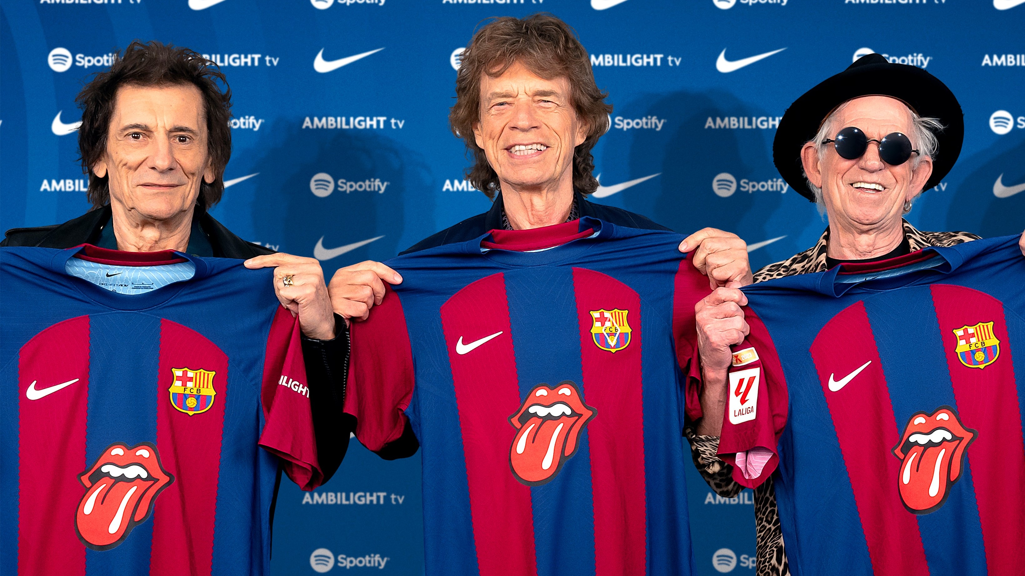 Barcelona ter&aacute; camisa com o logotipo dos Rolling Stones para cl&aacute;ssico contra o Real Madrid