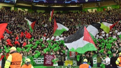 O ato da torcida do Celtic em prol da Palestina exp&otilde;e tamb&eacute;m um conflito com o pr&oacute;prio clube