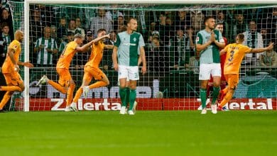 B&uuml;lter pegou na veia de fora da &aacute;rea para frustrar o Werder Bremen nos acr&eacute;scimos