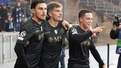 Num jogo arrastado, Kvara foi o diferencial para o triunfo do Napoli em Berlim