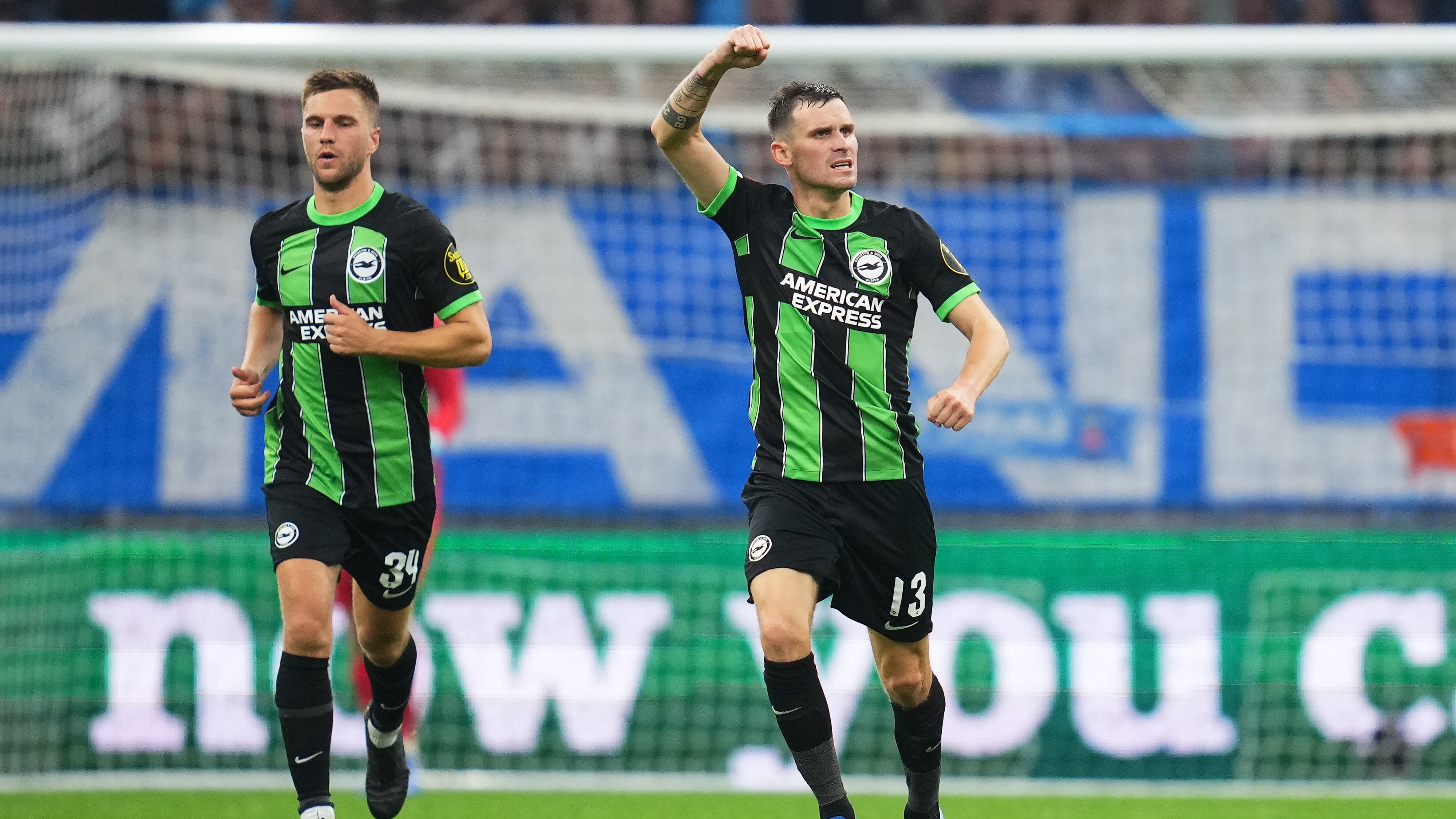 Brighton n&atilde;o se deixou atordoar com dois gols rel&acirc;mpago e buscou o empate no V&eacute;lodrome