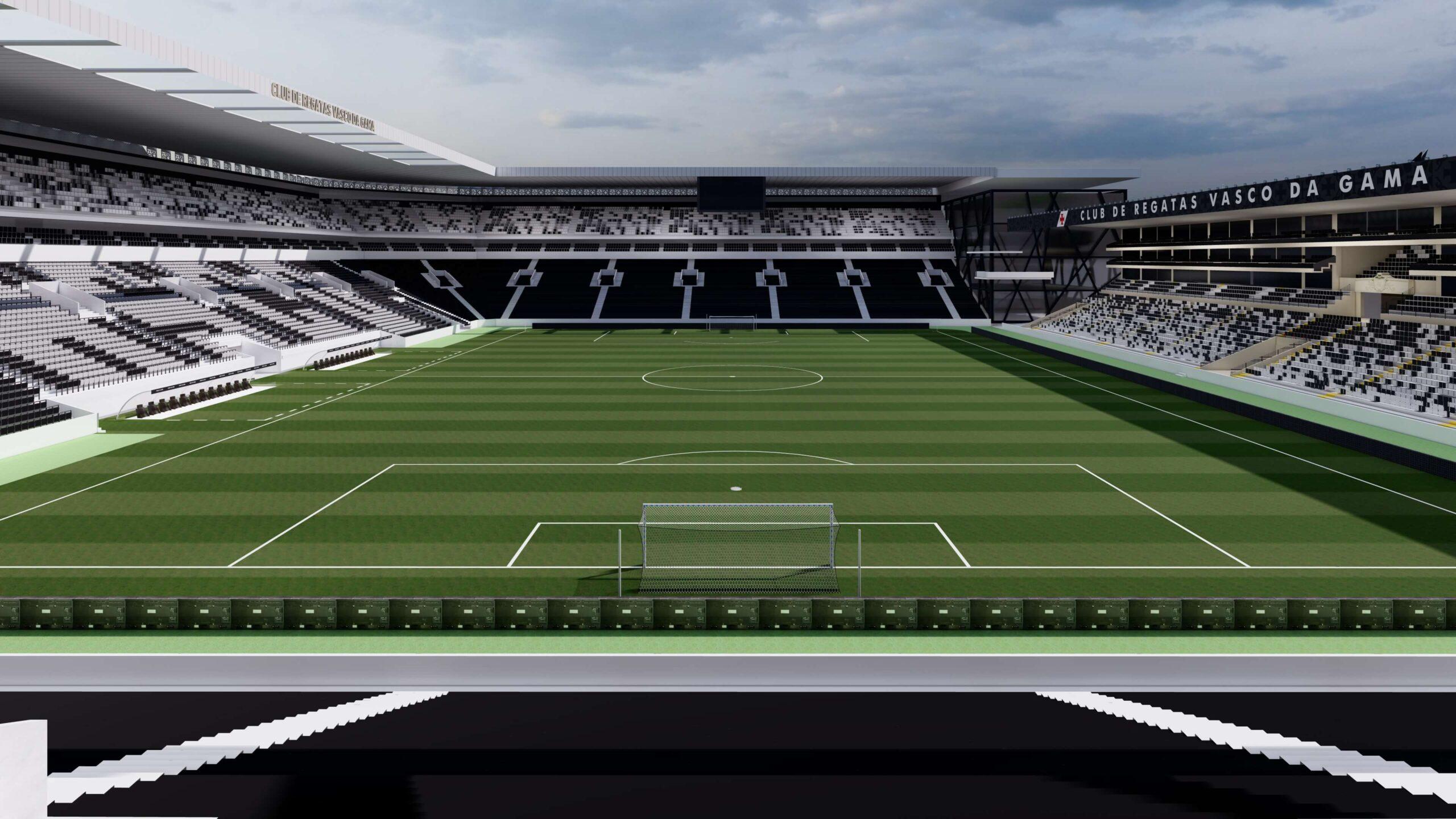 Prioridade para torcedores em p&eacute; e torres espelhadas: como &eacute; o projeto do Vasco para o novo S&atilde;o Janu&aacute;rio