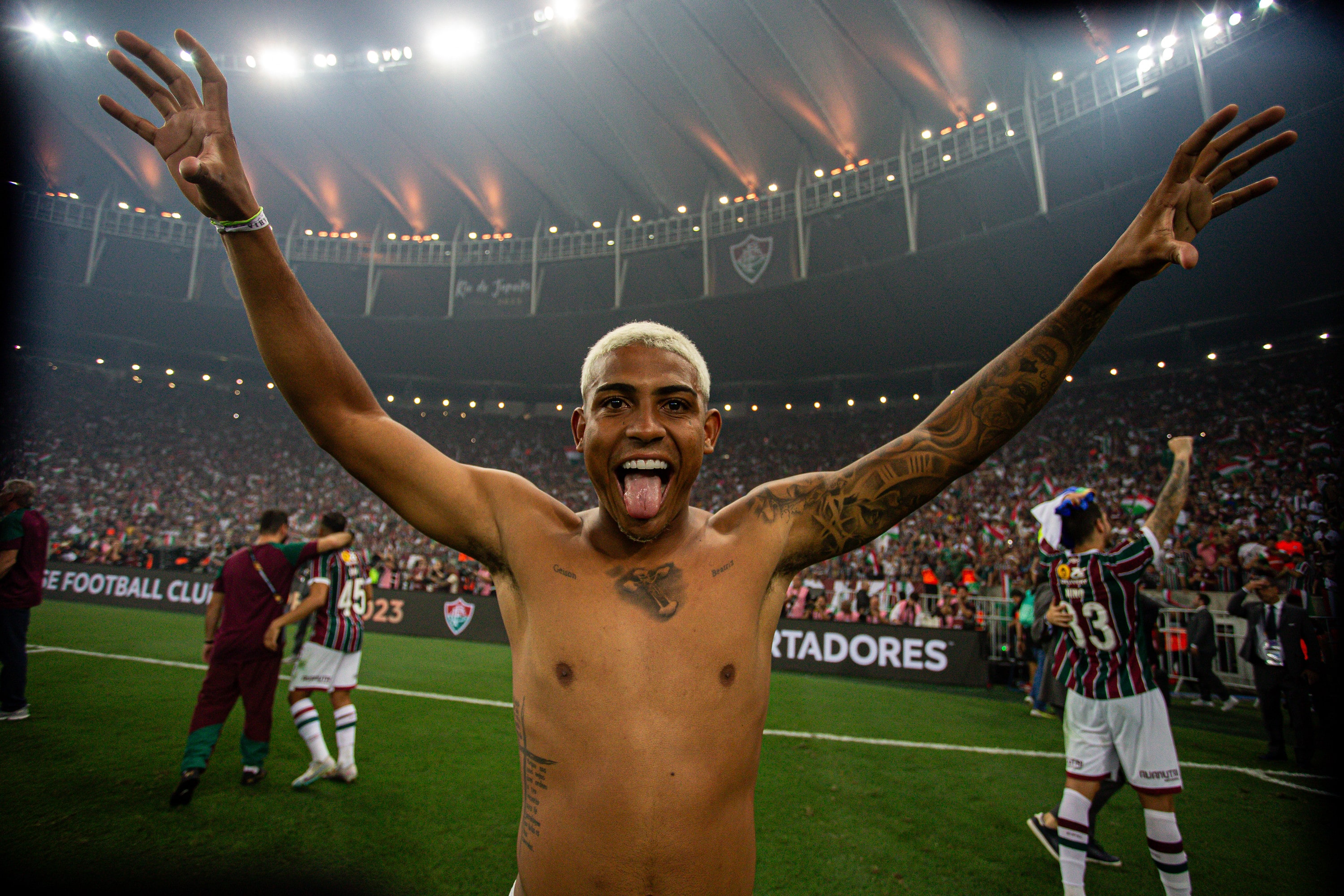 John Kennedy, o heroi humano do Fluminense na final da Libertadores - Foto: Lucas Mer&ccedil;on/Fluminense FC