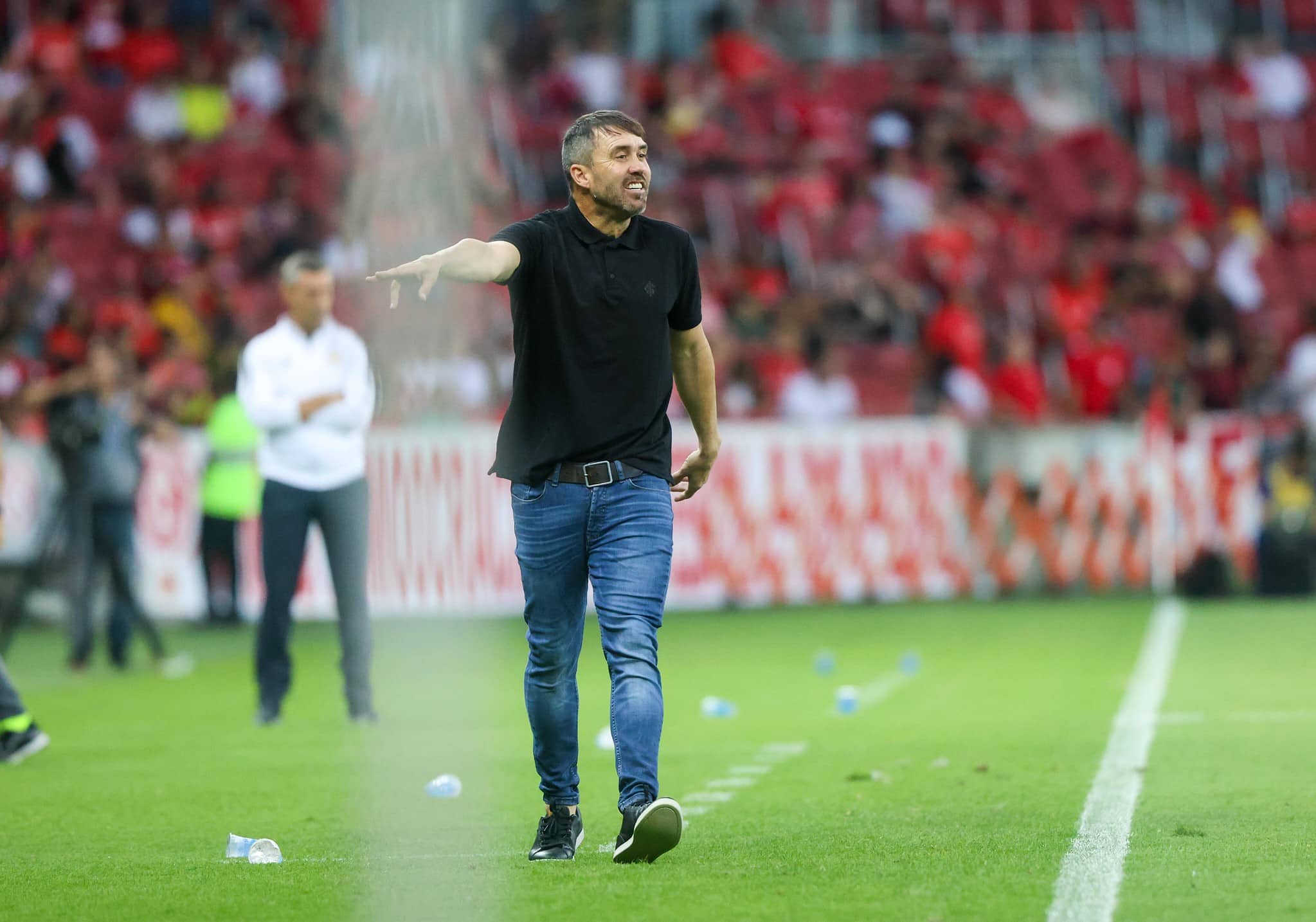 Coudet justifica Internacional defensivo contra o RB Bragantino: &ldquo;O resultado estava acima da ideia&rdquo;