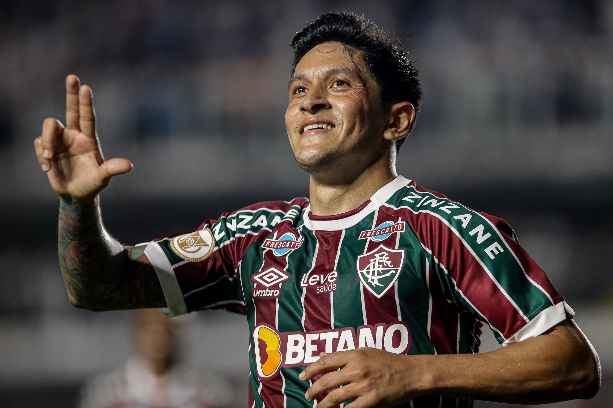Cano marcou seu 40&ordm; gol em 2024 e chegou a 84 pelo Fluminense em suas duas primeiras temporadas, um recorde na hist&oacute;ria do clube - Foto: Lucas Mer&ccedil;on/Fluminense FC