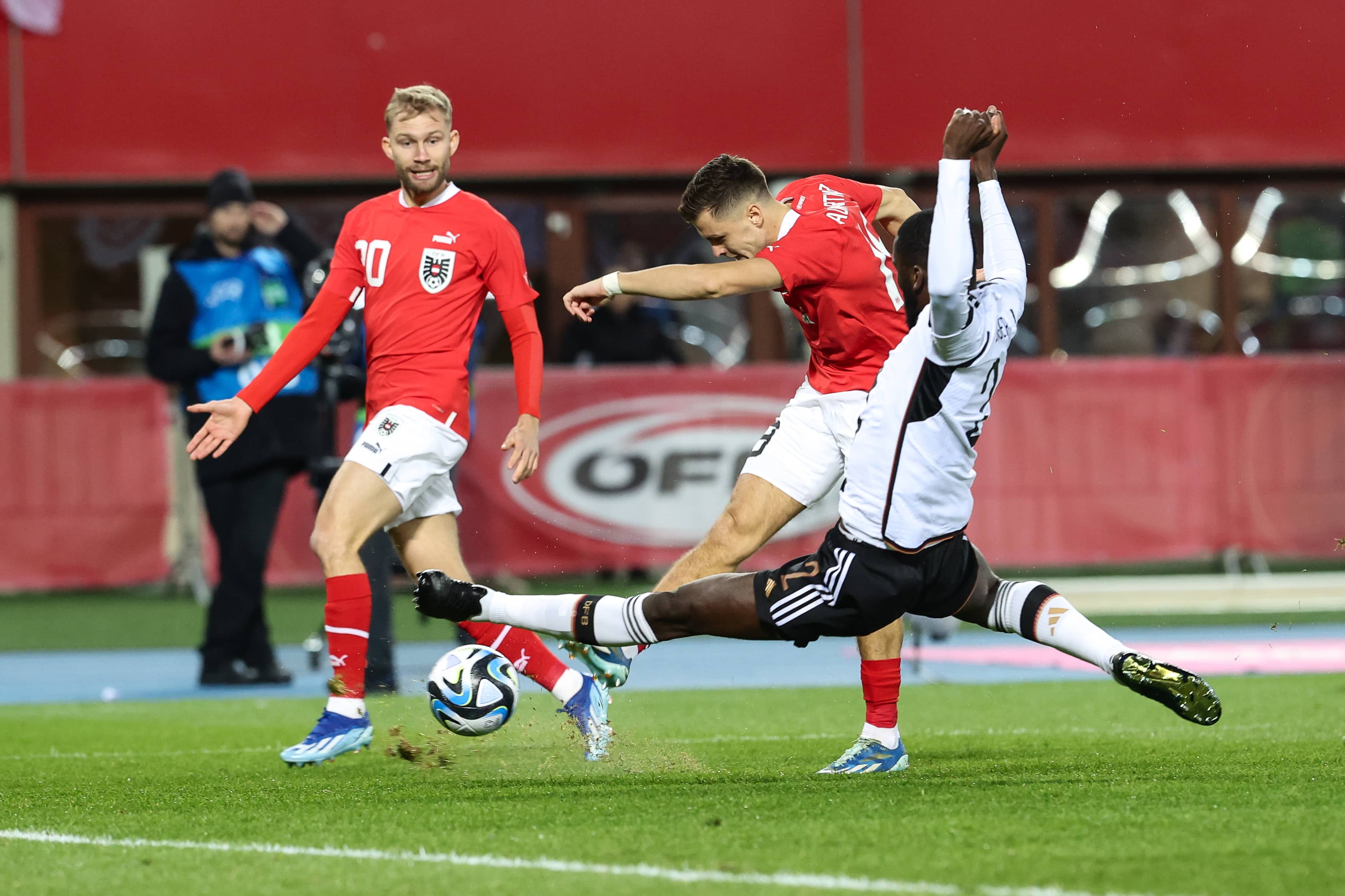 &Aacute;ustria sobra diante da Alemanha em aula t&aacute;tica do professor Rangnick sobre o pupilo Nagelsmann