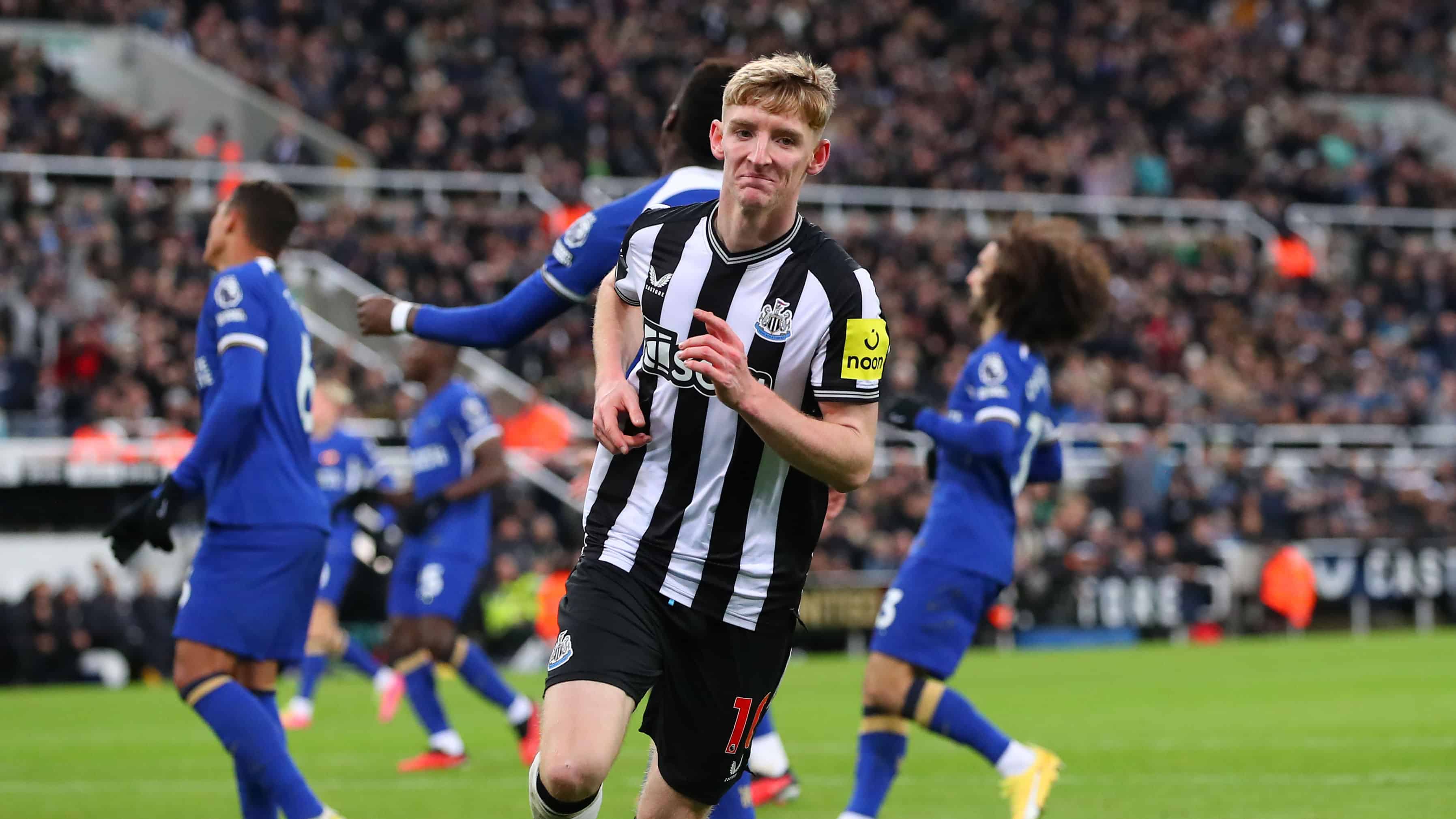 Newcastle sapeca o Chelsea em St. James&rsquo; Park em grande atua&ccedil;&atilde;o de Anthony Gordon