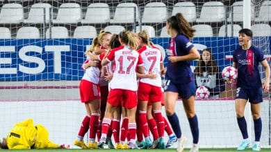 Bayern de Munique vence fora e assume a lideran&ccedil;a na Champions Feminina; Real Madrid trope&ccedil;a e se complica
