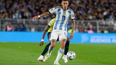 Simplesmente pisar em campo contra o Brasil pode render recorde para Di Mar&iacute;a pela Argentina