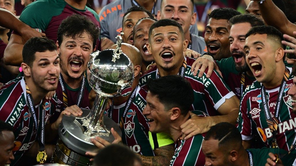 Andr&eacute; foi um dos destaques do Fluminense na conquista da Libertadores em 2023 - Foto: CONMEBOL