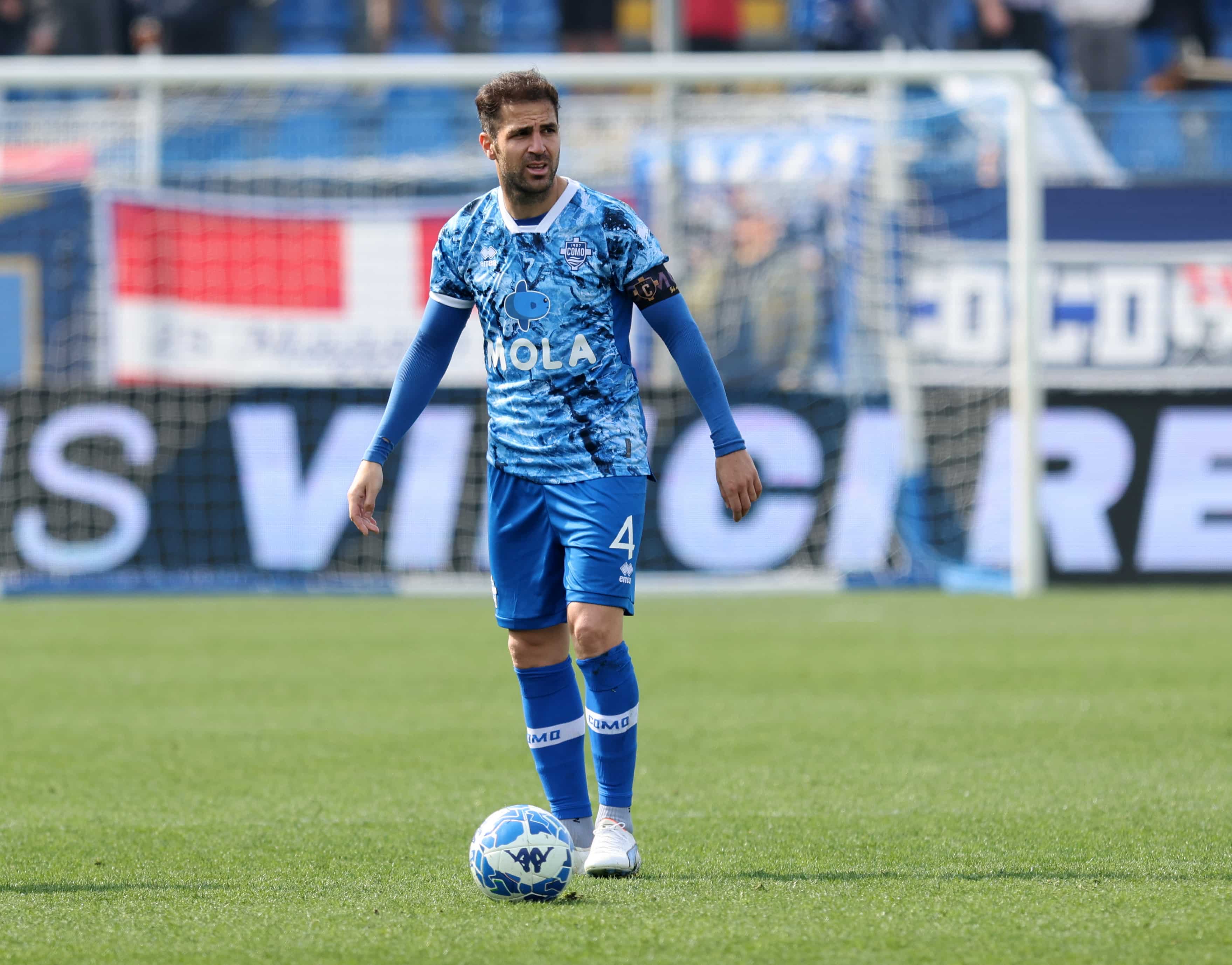Lenda do futebol espanhol, C&eacute;sc F&aacute;bregas assume comando t&eacute;cnico de time da 2&ordf; divis&atilde;o italiana