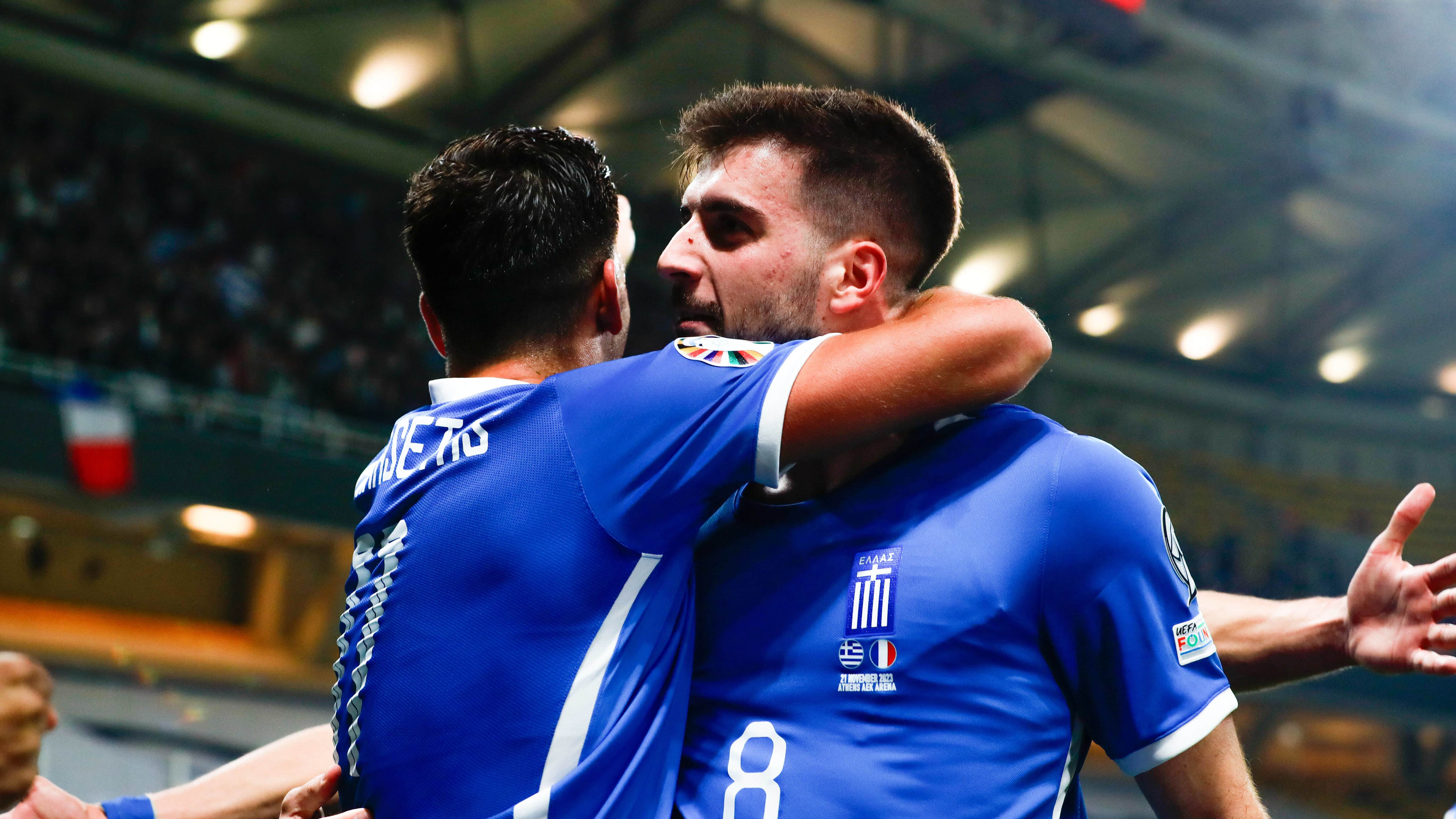 A Gr&eacute;cia deu mais trabalho que o esperado e tirou o 100% de aproveitamento da Fran&ccedil;a