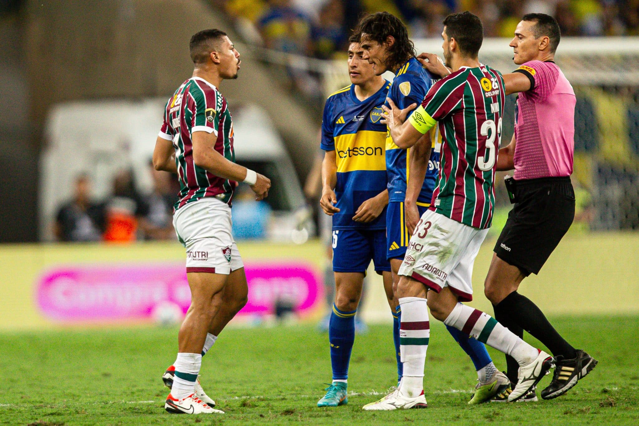 Wilmar Rold&aacute;n foi mal na final da Libertadores entre Fluminense e Boca Juniors - Foto: Icon sport