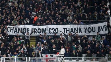 Torcedores do Newcastle agradeceram o Dortmund por ingressos baratos, raridade na Champions