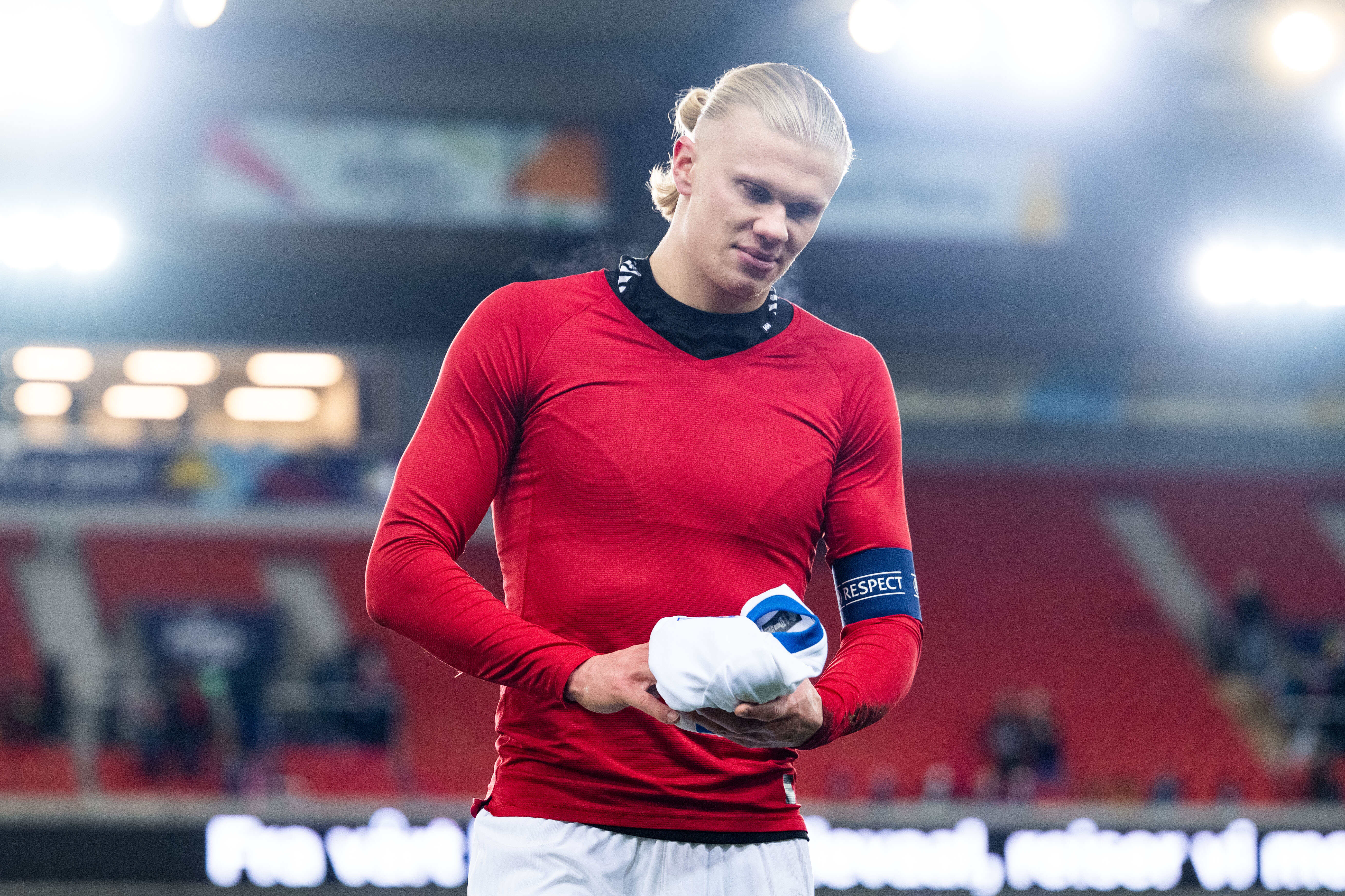 Manchester City recebe boa not&iacute;cia ap&oacute;s les&atilde;o de Haaland em amistoso da Noruega