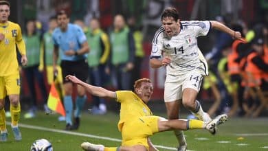 It&aacute;lia leva sustos da Ucr&acirc;nia, mas evita o fantasma da repescagem e fica com vaga na Eurocopa