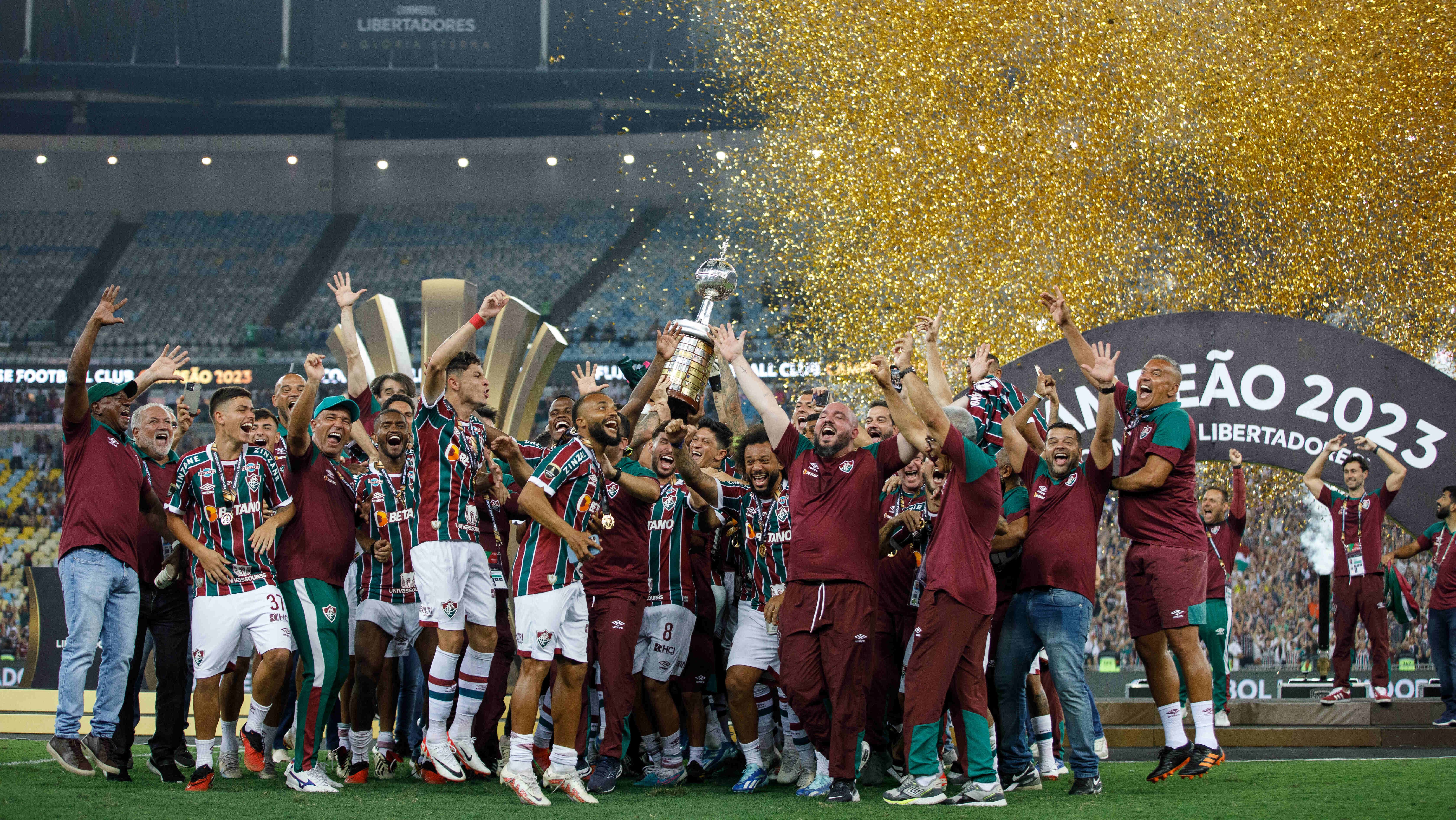 Fluminense foi campe&atilde;o da Libertadores de maneira in&eacute;dita e est&aacute; classificado para o Mundial de Clubes em 2023 (Foto: Icon sport)