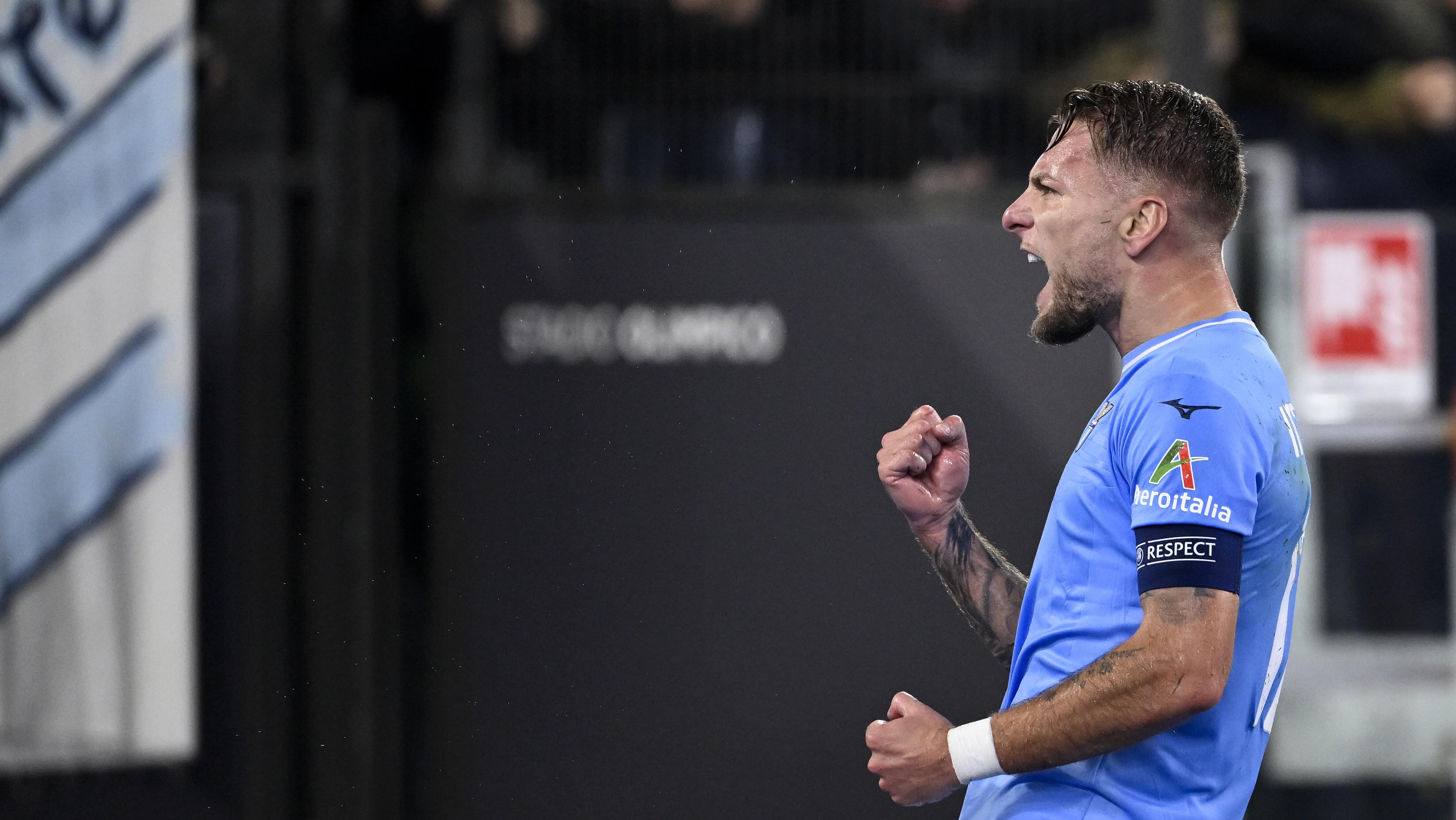 Immobile faz hist&oacute;ria e Lazio se vinga da derrota em Roterd&atilde; com vit&oacute;ria magra, mas decisiva, sobre o Feyenoord