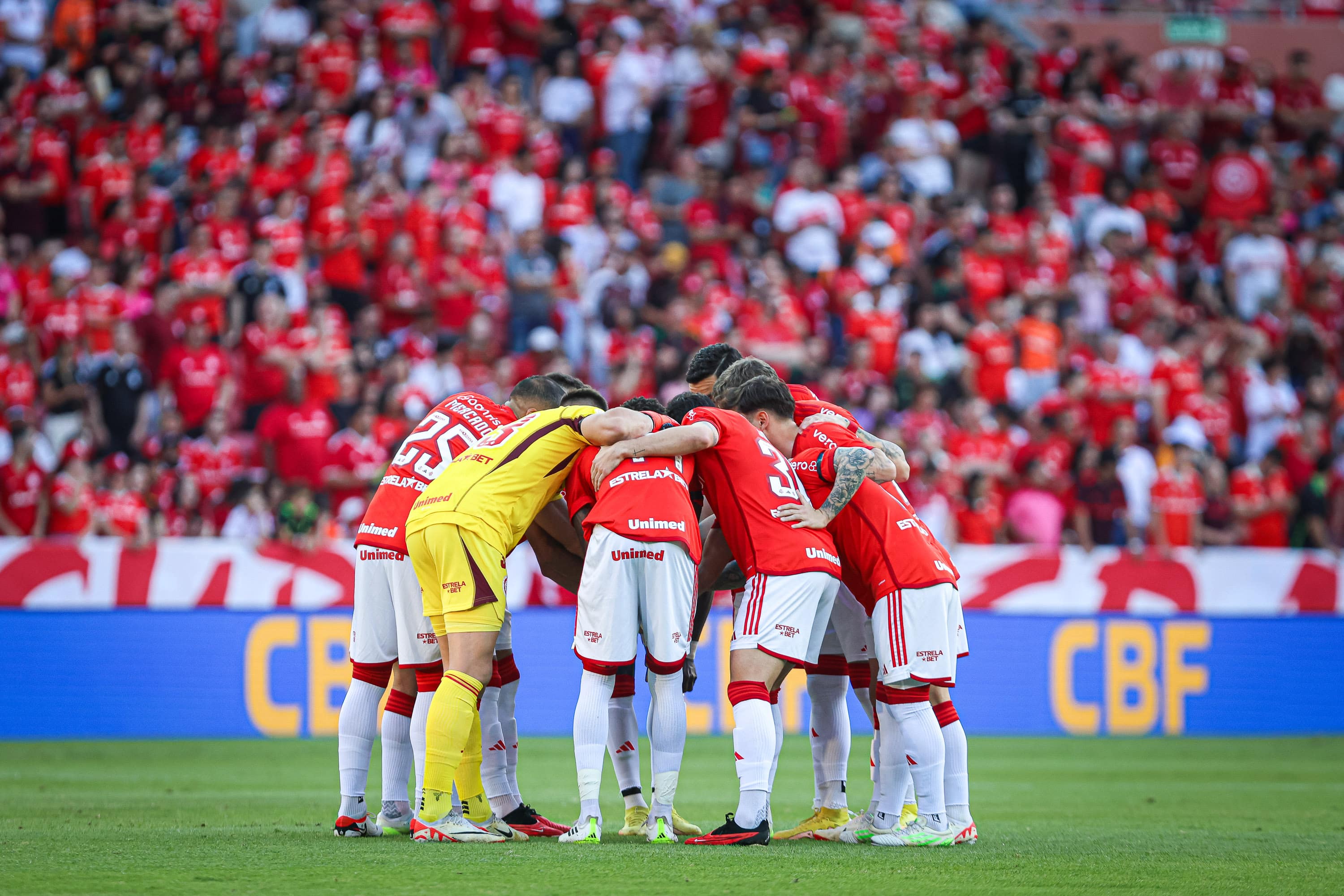 Internacional finalmente estacionou melhor o &ocirc;nibus contra o RB Bragantino