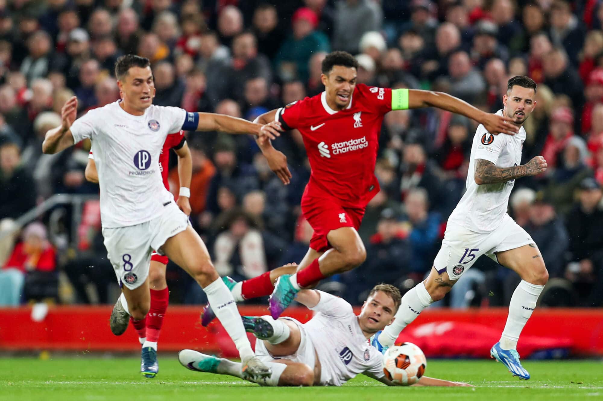 Onde assistir, palpites e escala&ccedil;&otilde;es de Toulouse x Liverpool &ndash; Liga Europa &ndash; 09/11/2023