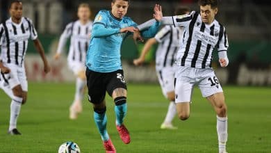 Leverkusen sofre mais do que deveria, mas goleia e se classifica na Copa da Alemanha