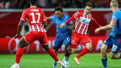 RB Leipzig pune chances desperdi&ccedil;adas do Estrela Vermelha, vence mais uma e avan&ccedil;a na Champions