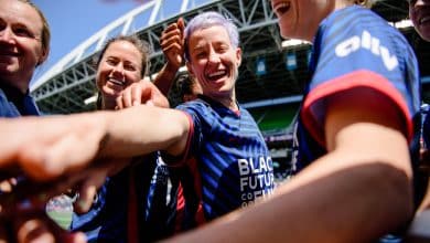 O adeus da lenda Megan Rapinoe tem data marcada e pode vir com t&iacute;tulo in&eacute;dito