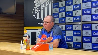 A noite do Santos foi bem ruim, Marcelo Fernandes admite isso, mas valoriza ponto conquistado