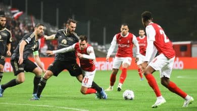 O Union n&atilde;o aproveitou a expuls&atilde;o e, com o empate, o Braga mant&eacute;m o fio de esperan&ccedil;a pela classifica&ccedil;&atilde;o