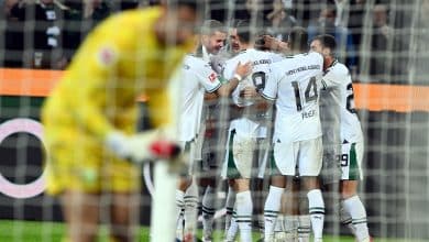 Retorno de Casteels foi um pesadelo e ajudou o M&ouml;nchengladbach a atropelar o Wolfsburg