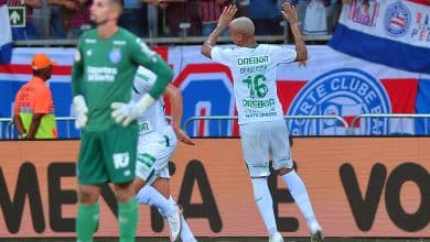 Cuiab&aacute; passeia na Fonte Nova e complica a vida do Bahia no Brasileir&atilde;o