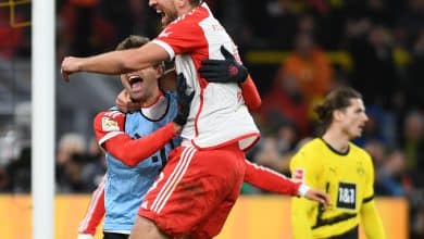Bayern mant&eacute;m freguesia do Dortmund com hat-trick de Kane, novo artilheiro da Bundesliga