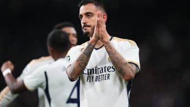 Joselu viveu uma montanha-russa de emo&ccedil;&otilde;es em Real Madrid x Napoli e seu &uacute;ltimo ato em campo foi&hellip; um pedido de desculpas