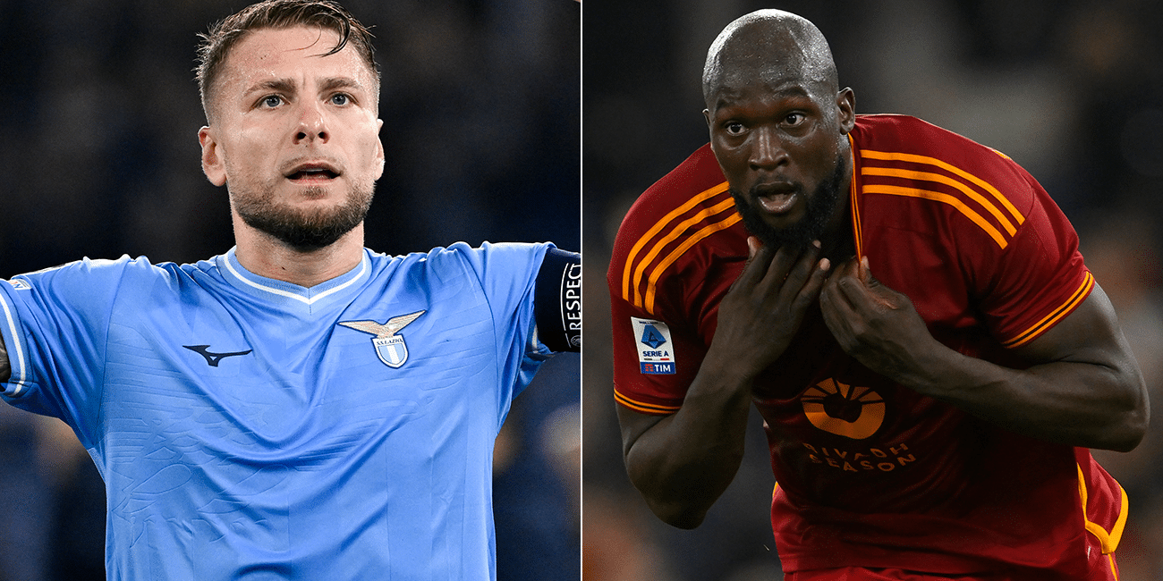 Hoje tem Lazio x Roma, um duelo fant&aacute;stico de atacantes e um melhor ainda de t&eacute;cnicos