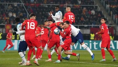 Garantida na Eurocopa, Inglaterra joga mal e s&oacute; empata com a eliminada Maced&ocirc;nia do Norte