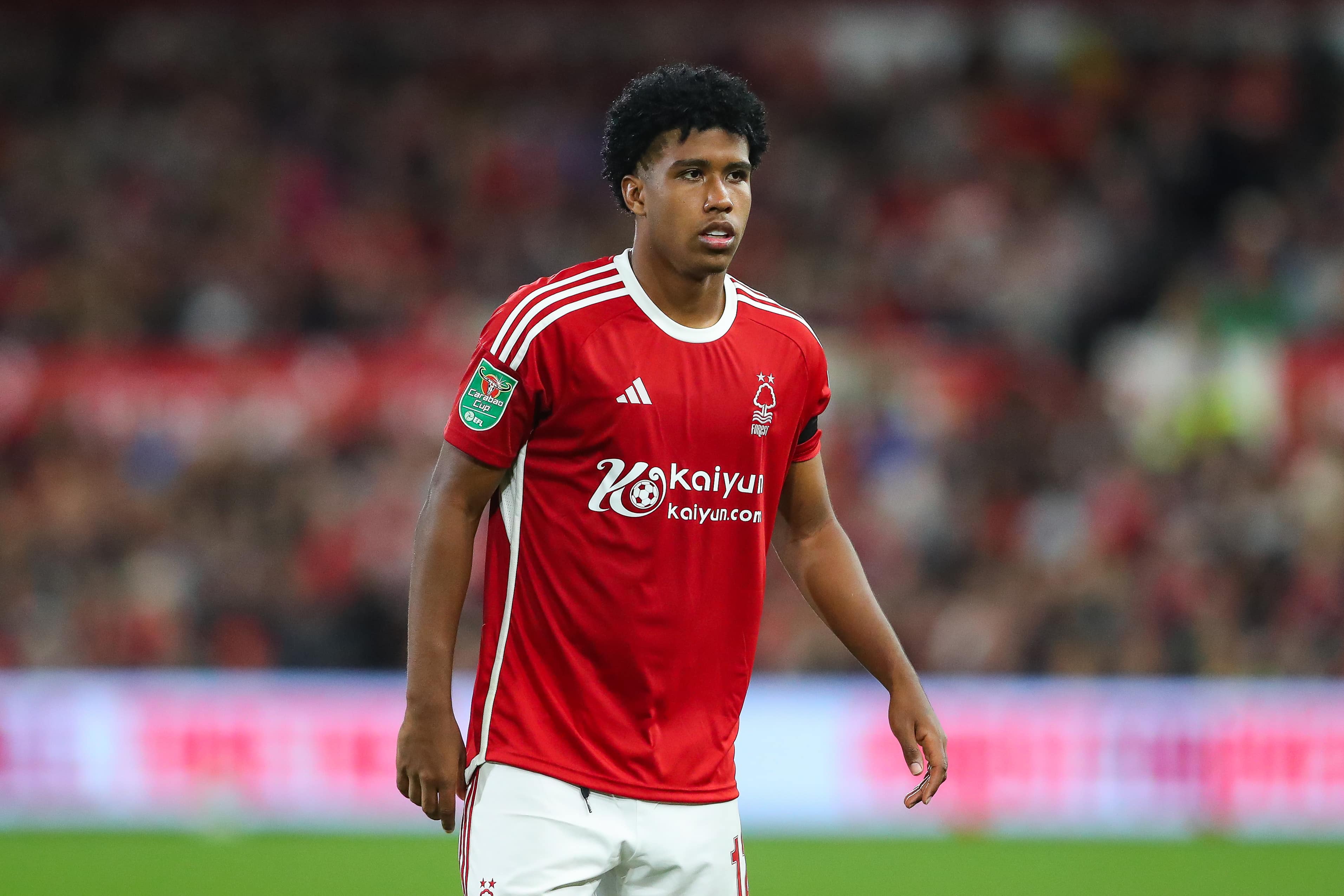 Andrey Santos disputou apenas duas partidas pelo Nottingham Forest (Foto: Icon Sport)